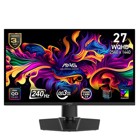 MSI 微星 MAG 271QP QD-OLED X24 27型 電競螢幕