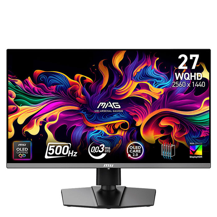 MSI 微星 MAG 272QP QD-OLED X50 27型 電競螢幕