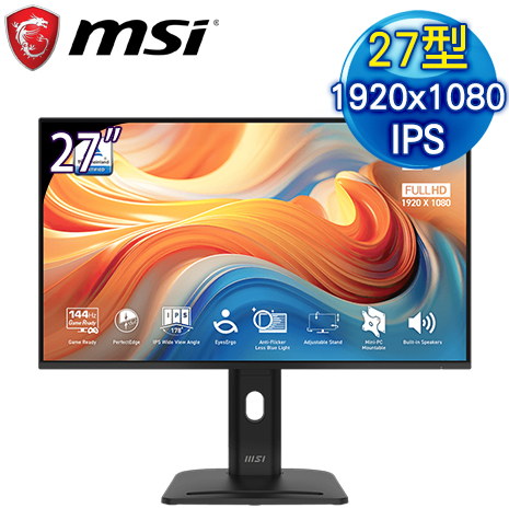 MSI 微星 PRO MP275PG E14 27型 IPS螢幕