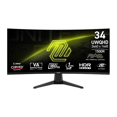 MSI 微星 MAG 346CQ 34型 VA曲面電競螢幕