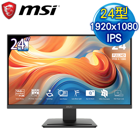 MSI 微星 PRO MP243L E14 24型 IPS液晶螢幕