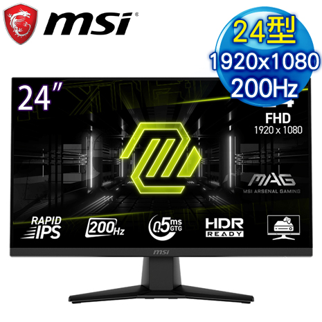 MSI 微星 MAG 242F 24型 IPS電競螢幕
