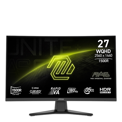 MSI 微星 MAG 275CQF E18 27型 VA曲面電競螢幕