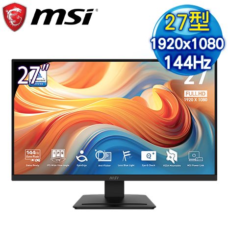 MSI 微星 PRO MP273L E14 27型 IPS螢幕