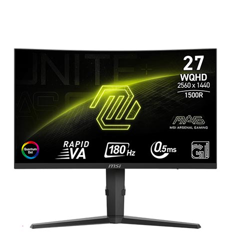 MSI 微星 MAG 275CQRF QD E2 27型 VA曲面電競螢幕