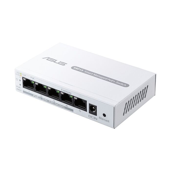ASUS 華碩 ExpertWiFi EBP15 5埠 網管型交換器