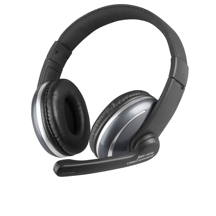 INTOPIC 廣鼎 USB頭戴式耳機麥克風(JAZZ-UB700)