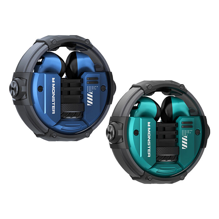 MONSTER 旋轉式鋅合金真無線藍牙耳機(XKT10)