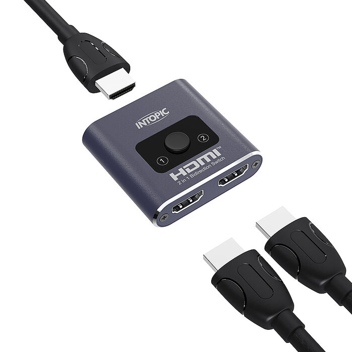INTOPIC 廣鼎 HDMI 二對一雙向切換器(HSW-110)