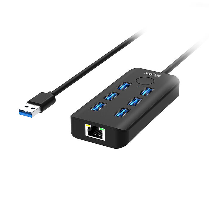 INTOPIC 廣鼎 USB3.2&RJ45 集線器(HB-790)