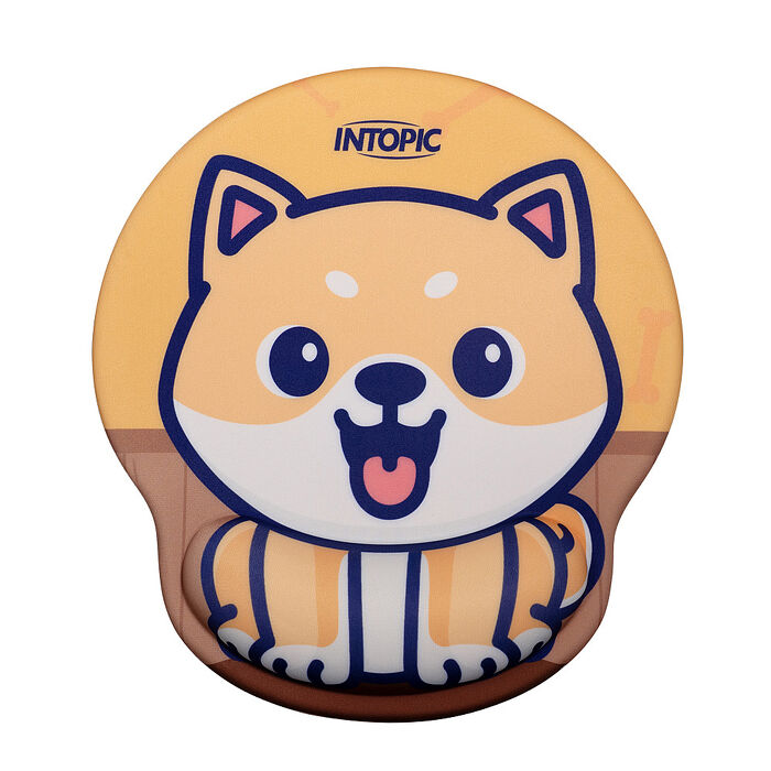 INTOPIC 廣鼎 萌柴矽膠護腕鼠墊(PD-GL-032)