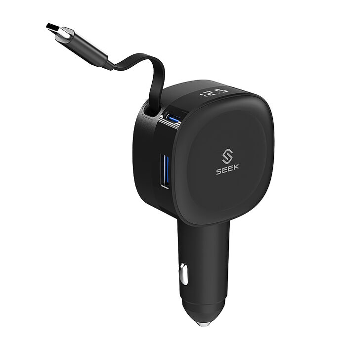 SEEK PD60W伸縮線車用電源供應器(CU-C601)