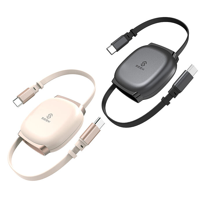 SEEK 240W C-to-C伸縮充電傳輸線(CB-CRC-53)