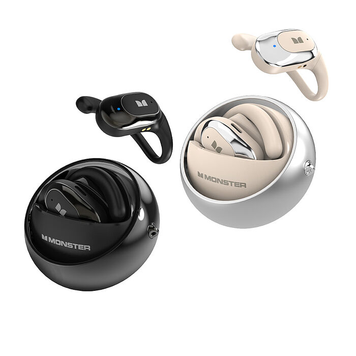 MONSTER 旋轉耳掛式氣傳導藍牙耳機(MON-MQO33)