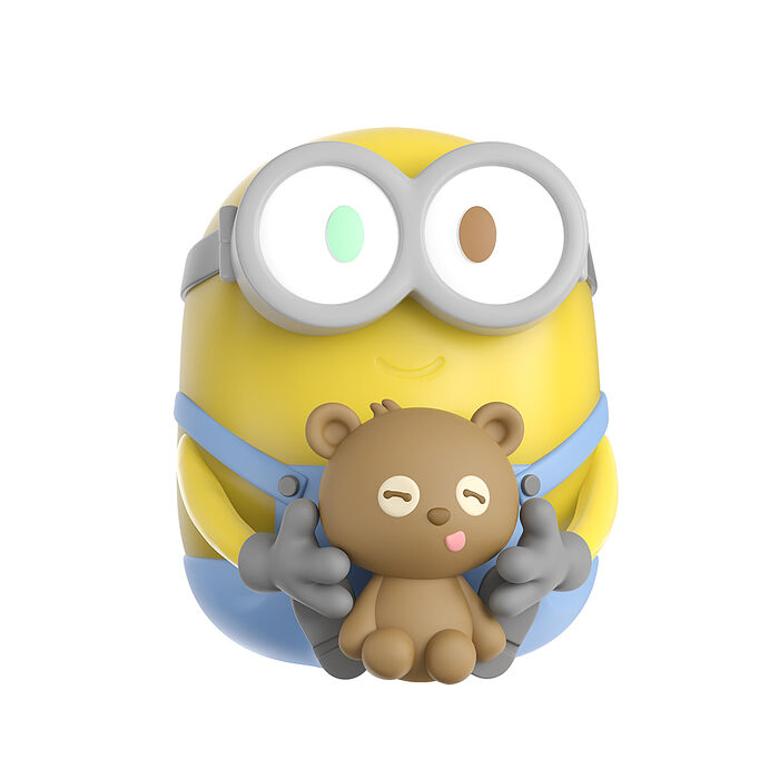 MINIONS 小小兵 Bod&Tim熊造型拍拍小夜燈(MINIONS-D02)官方正版授權