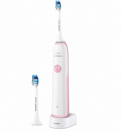 【超值優惠】【Philips 飛利浦】聲波震動牙刷/電動牙刷(HX3226粉色) 贈usb美體刀