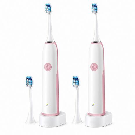 Philips飛利浦 聲波震動電動牙刷HX3226 粉色買一送一