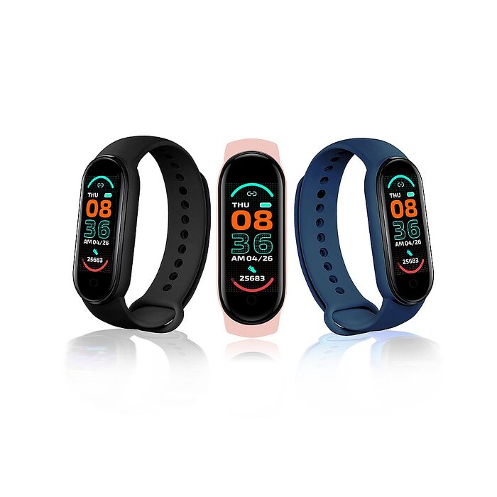 西歐科技 智慧健康管理手環 CME-X8-H90 買一送一(夢幻黑/活力粉/海洋藍)