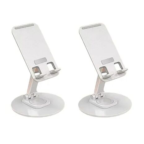 西歐科技 360度金屬折疊手機支架 CME-ZJ02 買一送一(黑/白)