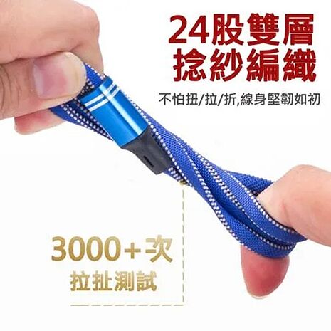 西歐科技 密西西比 三合一極速 快充線 CME-CB610 買一送一