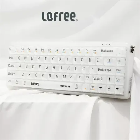 Lofree洛斐 1%透明機械鍵盤-漫 加碼送西歐萬國充電器+注音貼紙