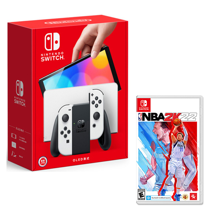 任天堂switch Oled紅藍主機 熱門switch遊戲片nba 2k22 數位 相機 電玩 Myfone購物