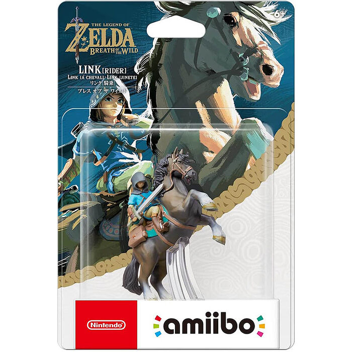 任天堂amiibo 【騎乘林克】 薩爾達傳說：曠野之息系列