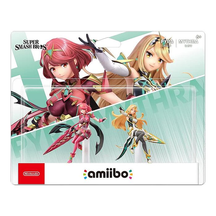 任天堂amiibo【光與焰 Pyra&Mythra】異度神劍系列