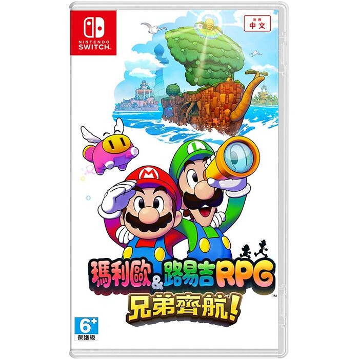 【Nintendo Switch】NS 瑪利歐 & 路易吉 RPG 兄弟齊航！《中文版》