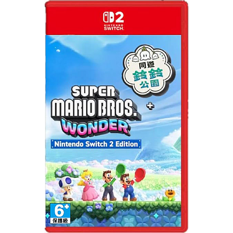 【預購2026/03/26上市】 NS2 超級瑪利歐兄弟 驚奇 + 同遊鈴鈴公園《中文版》