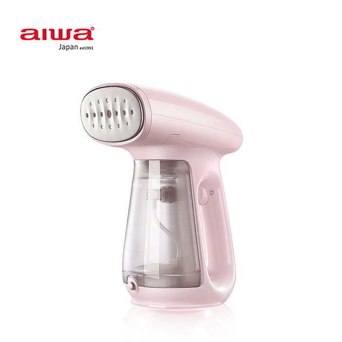 AIWA愛華 二合一 手持掛燙機-粉紅 ASI-230