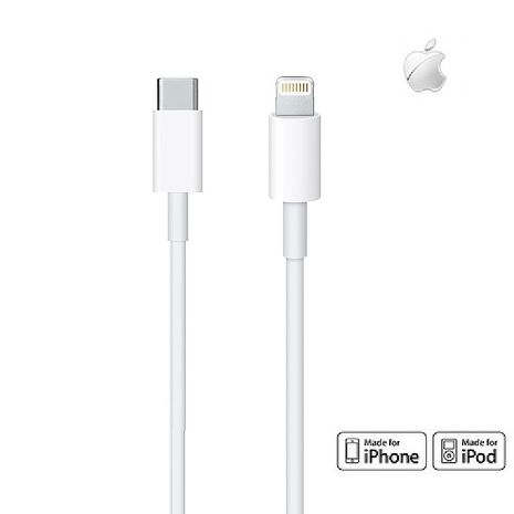 【3入組】Apple USB Type-C to Lightning傳輸充電線 1M (多入賣場) $5