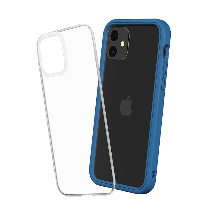 Iphone 12 12 Pro犀牛盾mod Nx邊框透殼 藍 耳機 穿戴 手機配件 Myfone購物 Iphone 12 12 Pro犀牛盾mod Nx邊框透殼 藍 耳機 穿戴 手機配件 Myfone購物