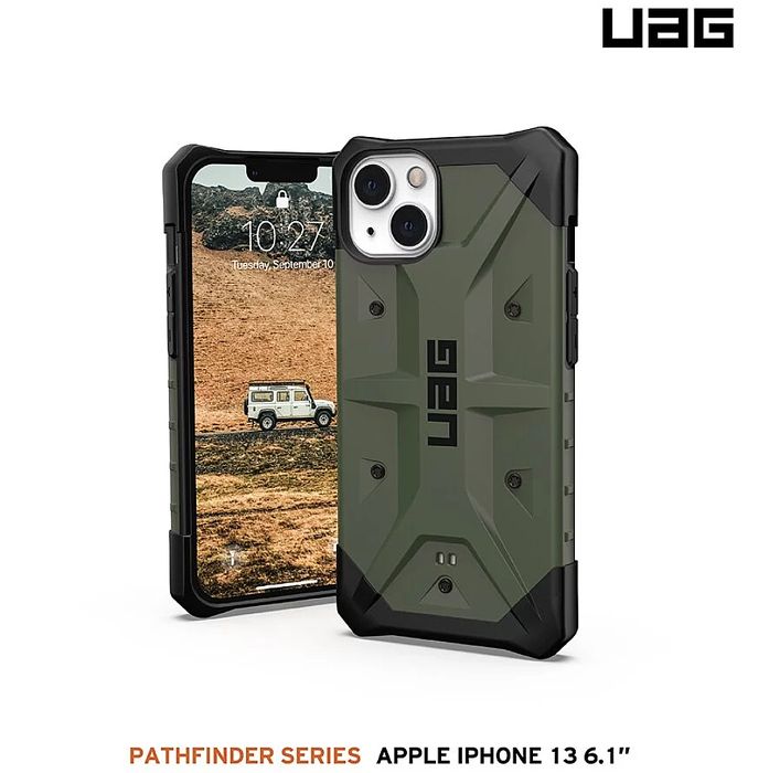 【快速出貨】iPhone 13 UAG 耐衝擊保護殼-綠