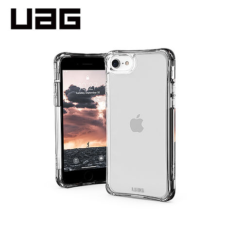 【快速出貨】iPhone SE3 UAG耐衝擊保護殼-極透明