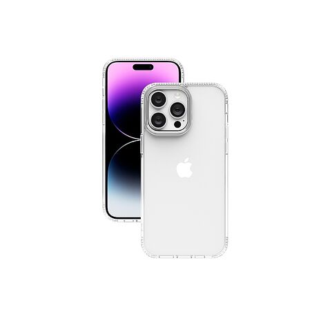 iPhone 14 Pro Max OVERDIGI 雙料軍規防摔透明殼-透明