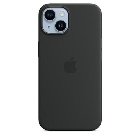 iPhone 14 MagSafe 矽膠保護殼-午夜