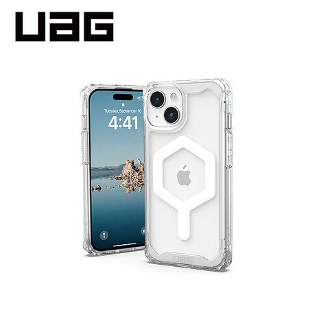 iPhone 15 UAG 耐衝擊磁吸保護殼-極透明