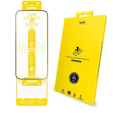 【領券現折】iPhone 15 Pro hoda滿版玻璃保護貼