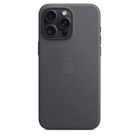 iPhone 15 Pro MagSafe 精細織紋保護殼-黑