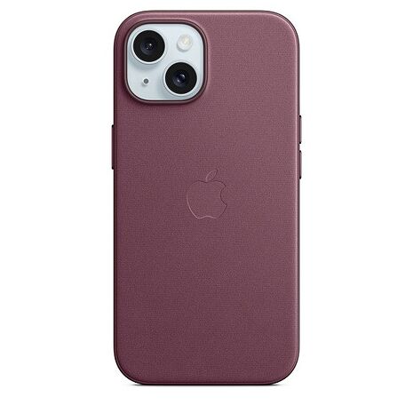iPhone 15 MagSafe 精細織紋保護殼-桑椹