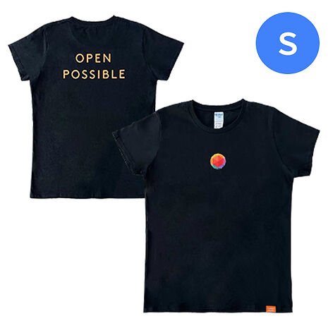 女版_Open Possible T Shirt (黑-S)