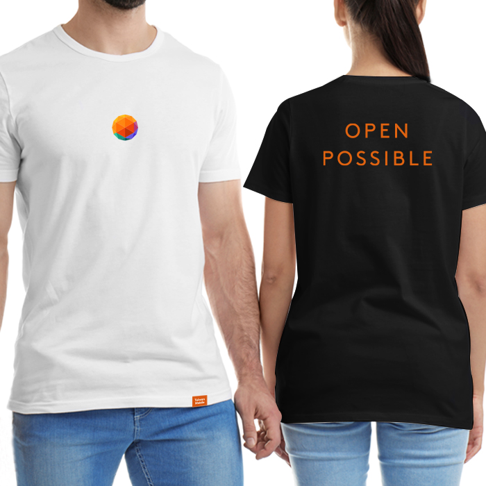 女版_Open Possible T Shirt (黑-S)