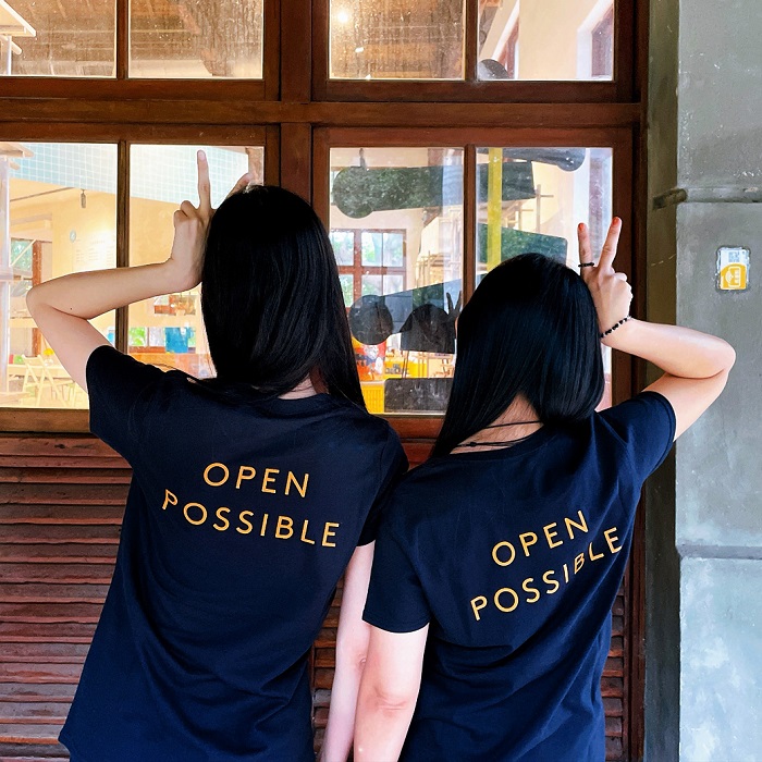 女版_Open Possible T Shirt (黑-S)