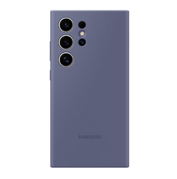 Samsung S24 Ultra 原廠矽膠薄型背蓋-紫