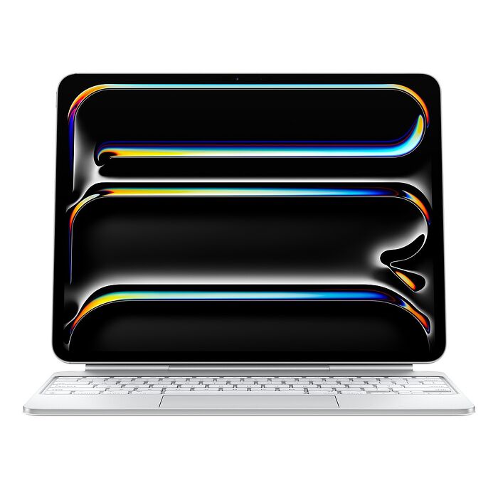 Apple 13吋Magic keyboard MWR43TA/A(for iPad Pro M4)-白