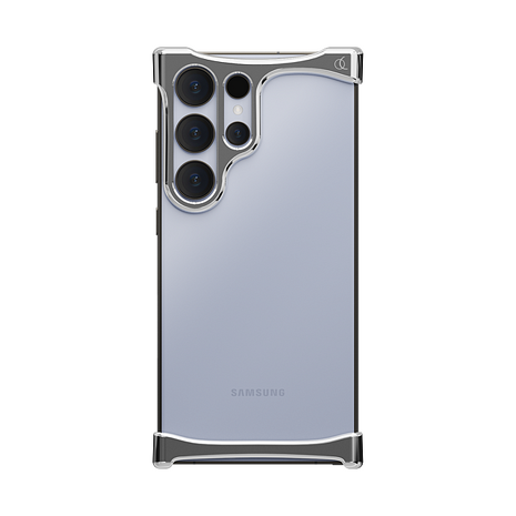 Samsung S24 Ultra ARC Pulse航太級鋁製極簡保護殼-鏡面銀