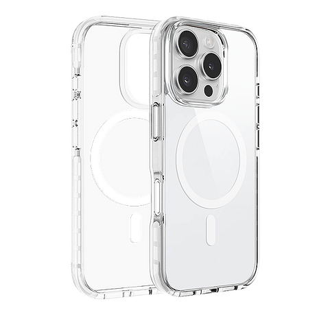 iPhone 16 Pro VOYAGE超軍規防摔磁吸保護殼-透明