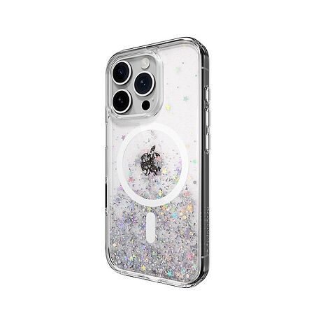 iPhone 16 Pro SwitchEasy星砂磁吸防摔殼-透明