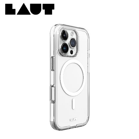 iPhone 16 Pro Max LAUT磁吸晶透保護殼-透明